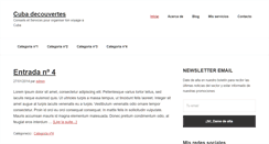 Desktop Screenshot of cubadecouvertes.com