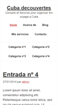 Mobile Screenshot of cubadecouvertes.com